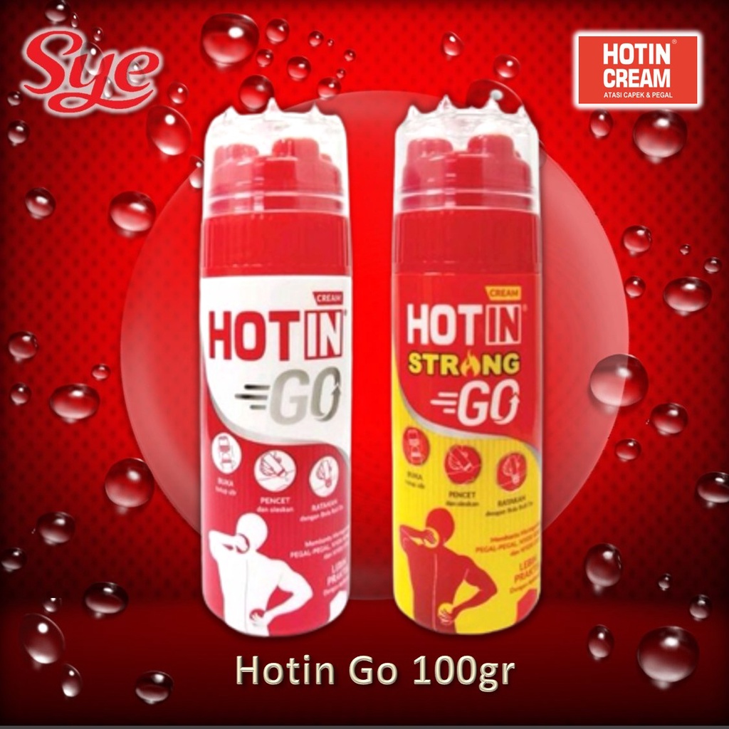 BPOM HOTIN GO 50GR &amp; 100GR / HOT IN KRIM PEGAL OTOT NYERI / SYE