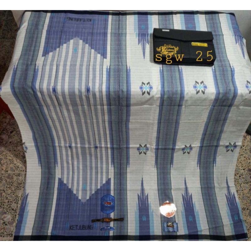 Sarung Kecubung Ketjubung Motif Sgw Gold