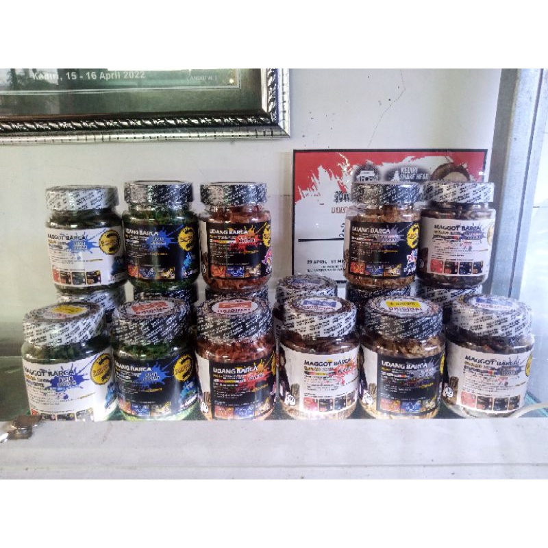 PRODUK EL BARCA pakan ikan predator channa pakan boster warna