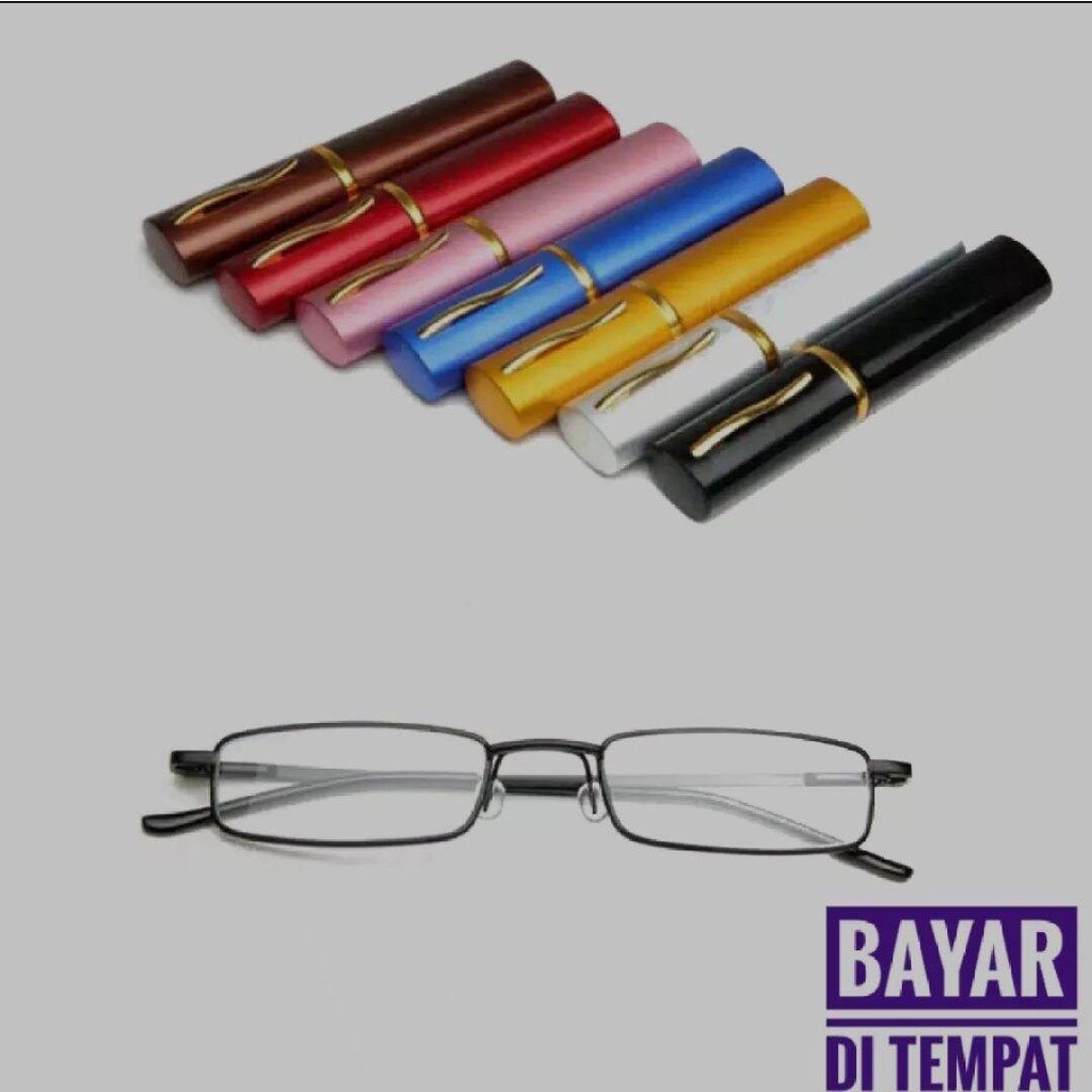 PROMO,,,, Kacamata Baca Model Pulpen frame Besi Kaca mata Pria Wanita Unisex - ATM9001Kacamata Baca Pria Kacamata Baca Wanita - Unisex.