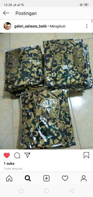 Atasan Batik Wanita Tunik  Batik Pekalongan Fashion Wanita Motif Bakung Batik Jumbo  Solo Tdk Luntur