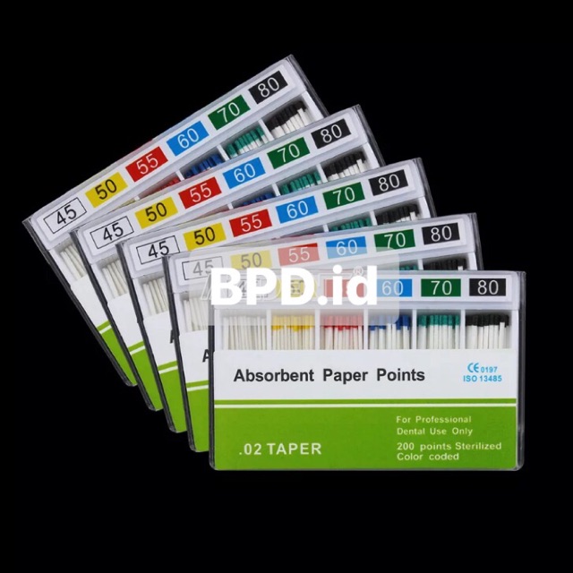 ABSORBENT PAPER POINT #15-40 #45-80
