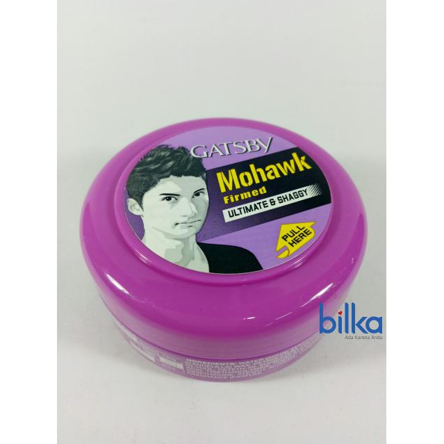Terbaik Gatsby Styling Wax Mohawk (Ultimate & Shaggy) 75G Baru