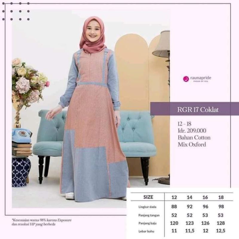 Gamis Rauna remaja