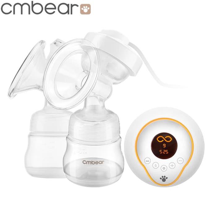 Rechargeable Cmbear Pompa ASI Elektrik Ganda Double Breast Pump 0709 - Garansi 1 Bulan