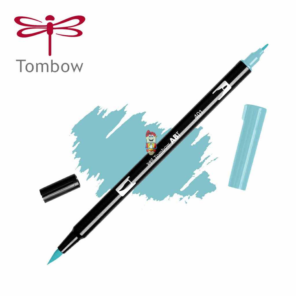 

Dual brush pen Tombow Art Marker ABT 401 Aqua