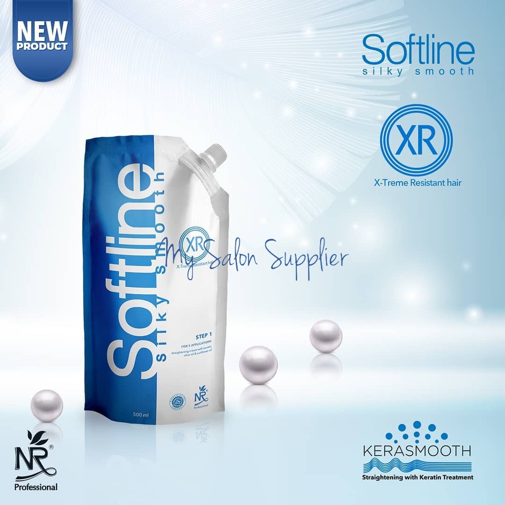 NR Softline Silky Smooth Smoothing Pelurus Rambut Step 1 XR 500ml