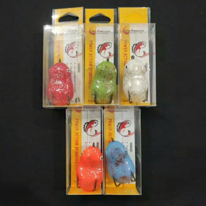 Umpan / Lure  Casting Soft Frog Panda