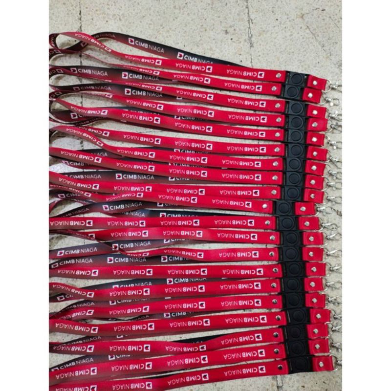 

TALI, ID CARD, LANYARD BANK,CIMB,NIAGA