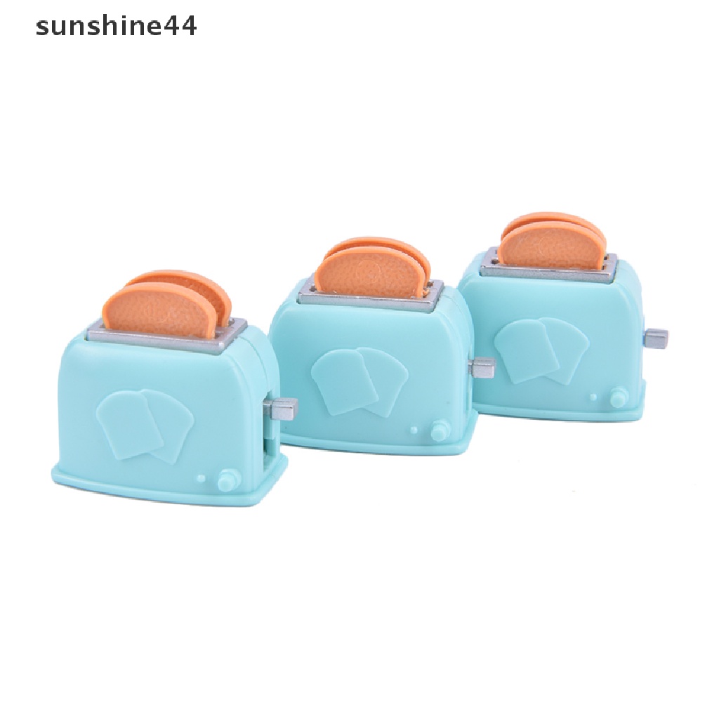 Sunshine Mainan Miniatur Toaster Mini Untuk Dekorasi Dapur Rumah Boneka