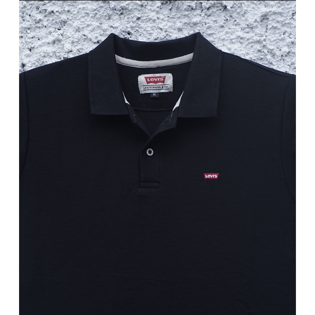 Kaos Pique Polo Levi's - Black