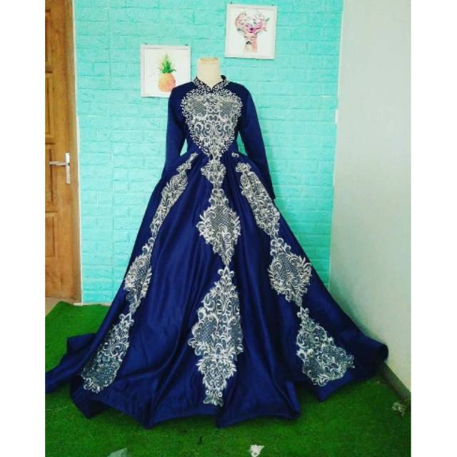 RNDGaun nikah/gaun akad/baju akad/ baju pengantin