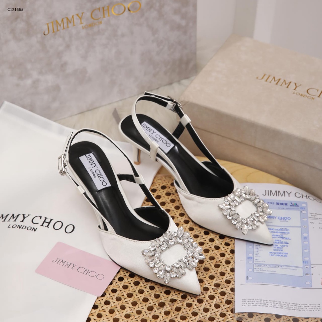 Diamond With Satin Women Heels Sendals C12166