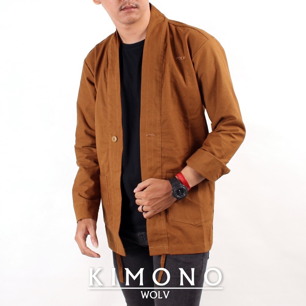 Jaket kimono pria dan wanita unisex