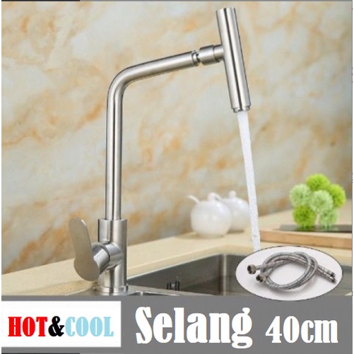 kran air cuci piring flexible kran panas dingin model wasser kran sink kran mixer angsa