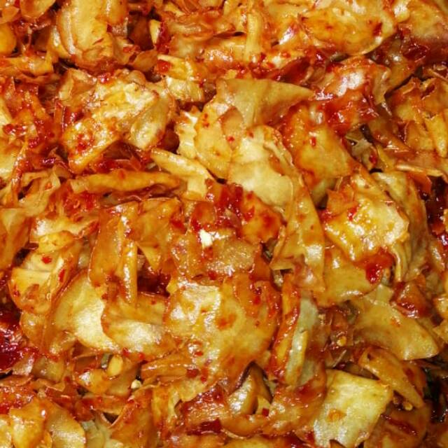 

Keripik singkong pedas