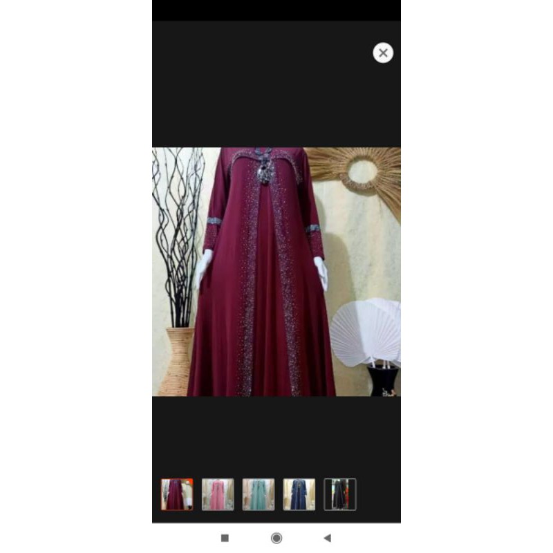 GAMIS ABAYA JUMBO XL XXL XXXL BB 90 MAX