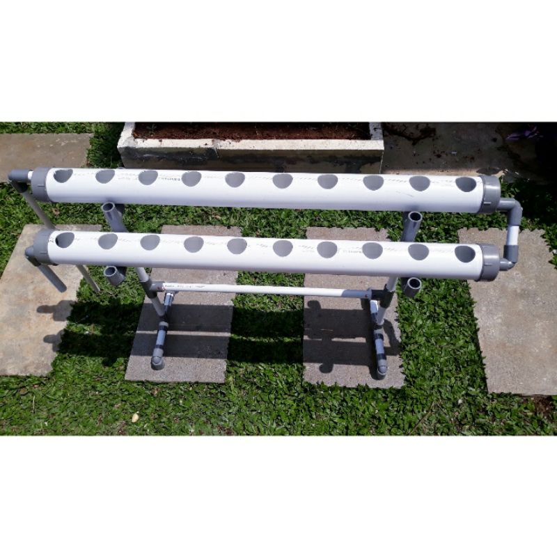 Modul Instalasi Hidroponik Set Mini 2,5 Inchi WICK NFT DFT