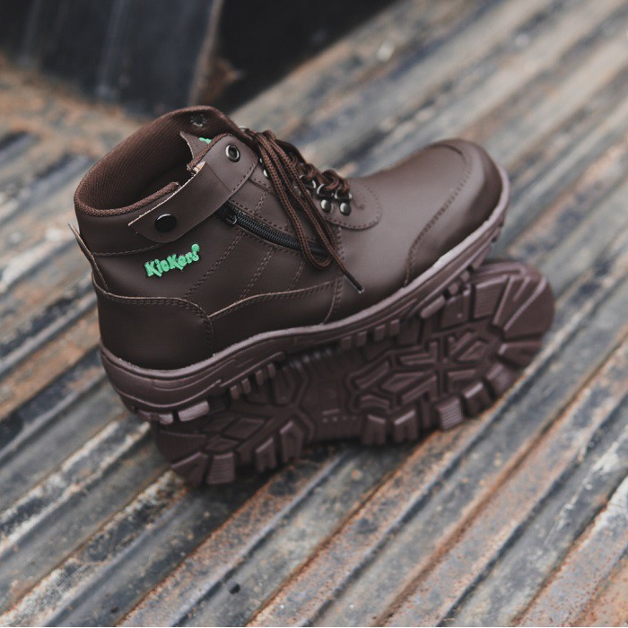 Sepatu Pria Original Kickers MORIS Pria boots Original Kasual Casual Boots kulit hiking Gunung Kerja