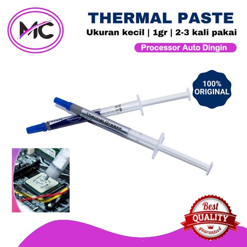 Thermal Pasta Laptop Suntik Thermal Paste Cooler Master Deepcool Pasta Pendingin Processor