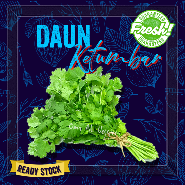 

DA DAUN KETUMBAR / WANSUI / CORIANDER / CILANTRO PER IKAT 100 Gr