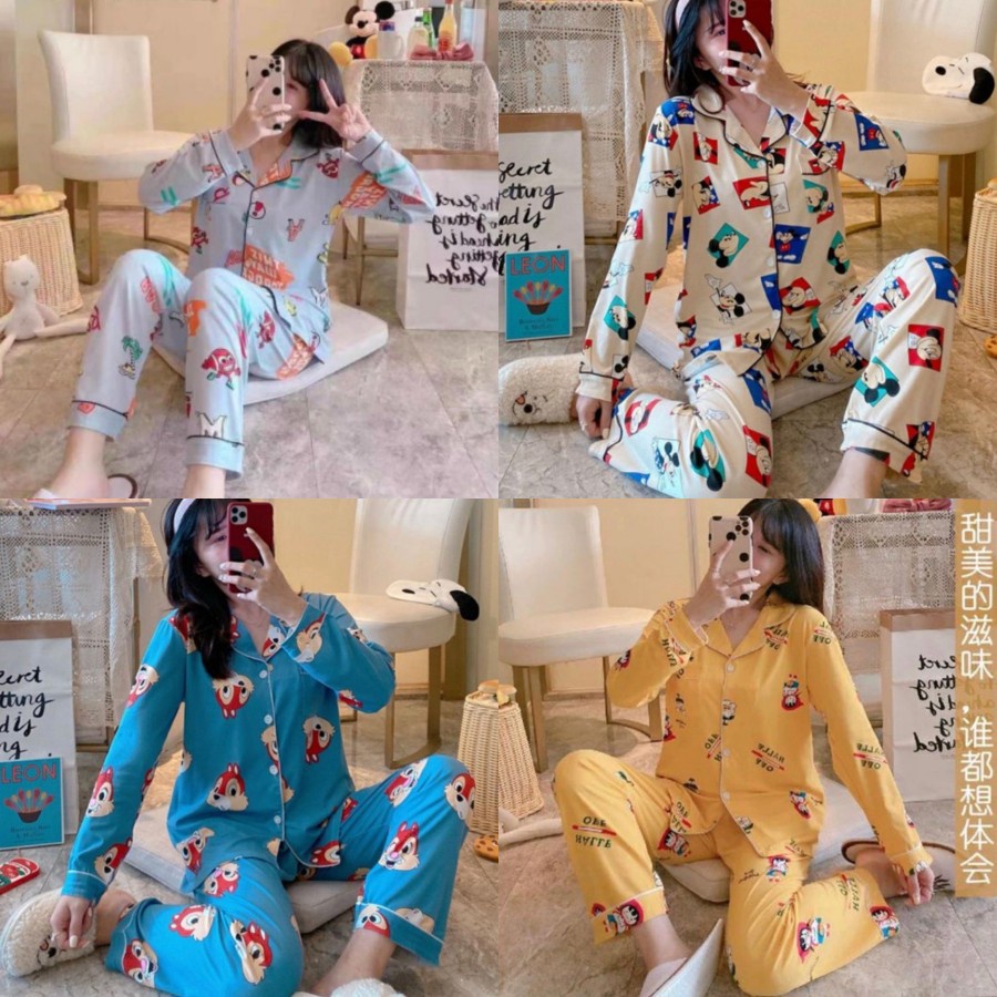 BAJU TIDUR SYARIH REMAJA SET CELANA PANJANG SIZE M-2XL TERBARU BEST