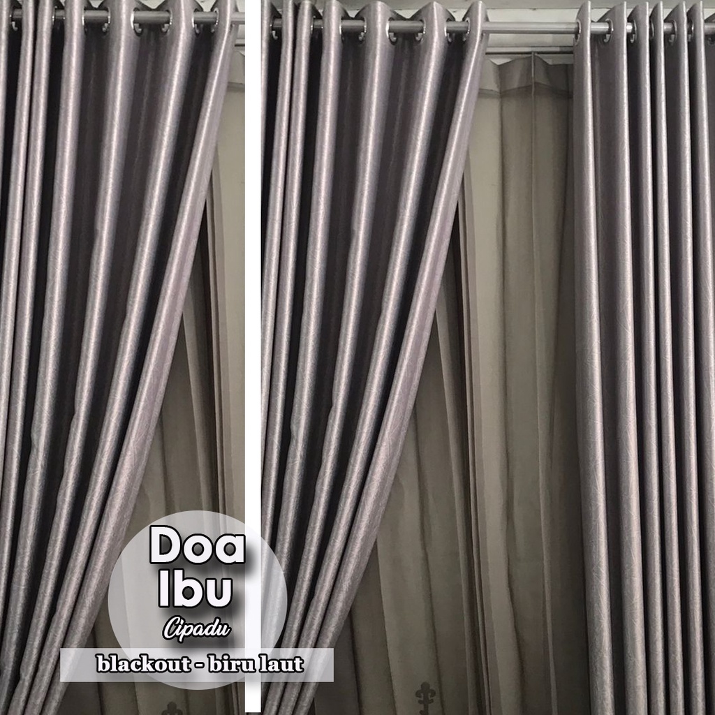 Gorden Oryginal Blackout T 250 Abu dinasti Premium, tinggi 250 cm