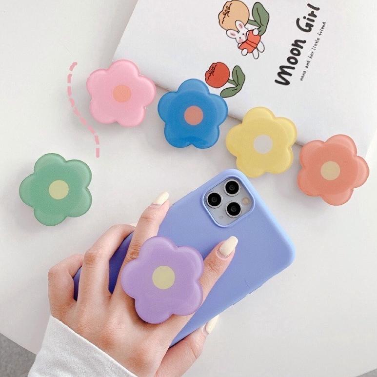 {Be31au22e} POPSOCKET FLOWER BUNGA ACRYLIC KOREA LUCU / PHONE GRID POP SOKET CHARACTER AKRILIK KOREA