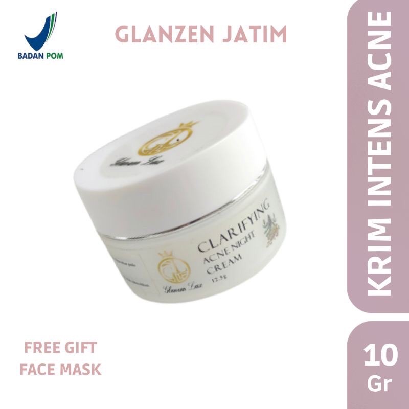 Paket perawatan glanzen, serum dan krim