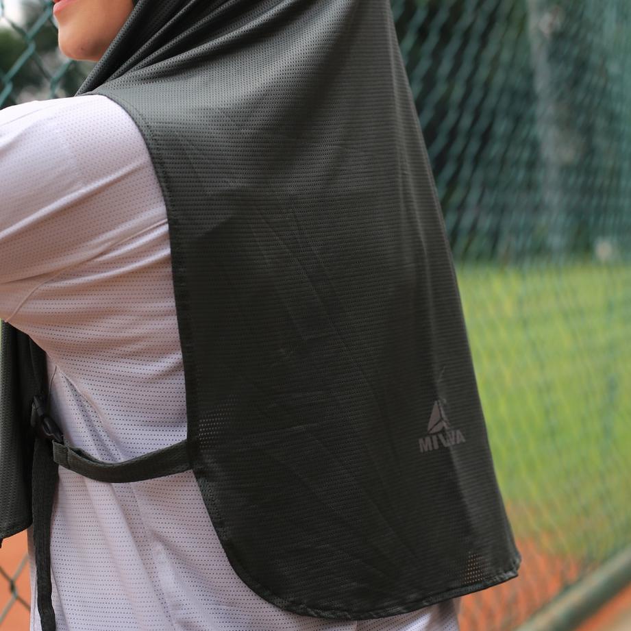 Muraaaahh.. MIVVA+ Long Hijab Sport (Hijab Olahraga)