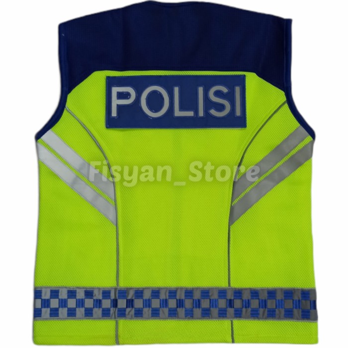 Rompi Polisi Lalu Lintas | Rompi Polantas Double Mesh