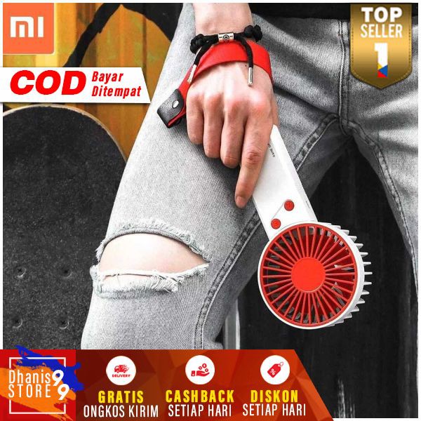 Kipas Angin Genggam Portable Fan Handheld Mini USB Gaming Baterai 200mAH Kipasangin Meja Duduk Penyejuk Udara Berkualitas