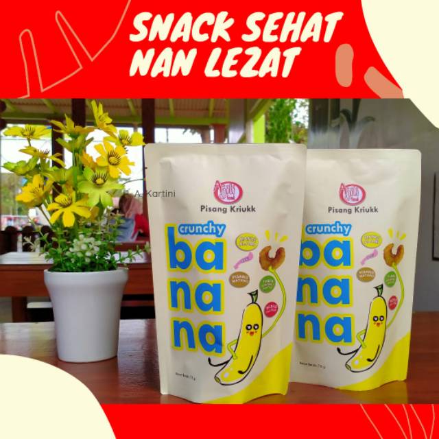 BANANA CRUNCHY PISANG KRIUK SEHAT