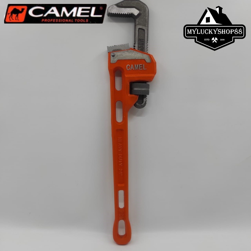 Camel Kunci Pipa Ledeng Heavy Duty 24 Inch Pipe Wrench HD Saluran Air