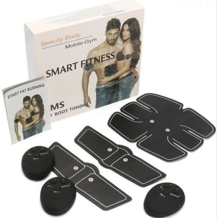 SIXPAD ABS Fit Training Gear - Alat Penghancur Lemak Perut Tangan
