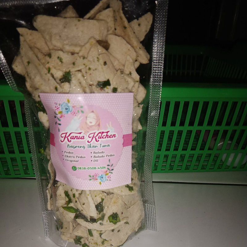 

basreng ikan tuna Daun jeruk