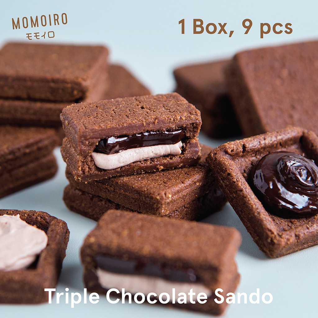 

Triple Chocolate Sando Box of 9