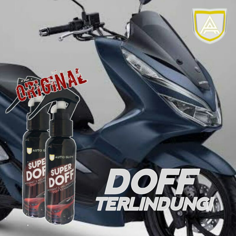 [COD] Super Doff 60ML Free Lap Microfaiber Pengkilap Body Motor Doff Mobil Doff Matte By Auto Glow