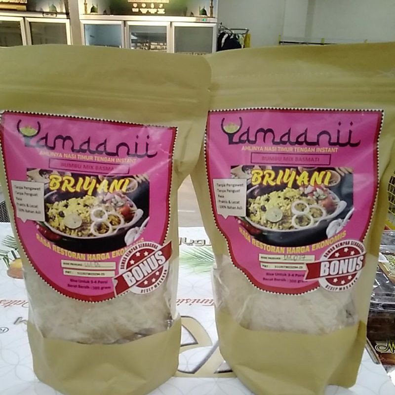 

Nasi Instan Briyani yamani