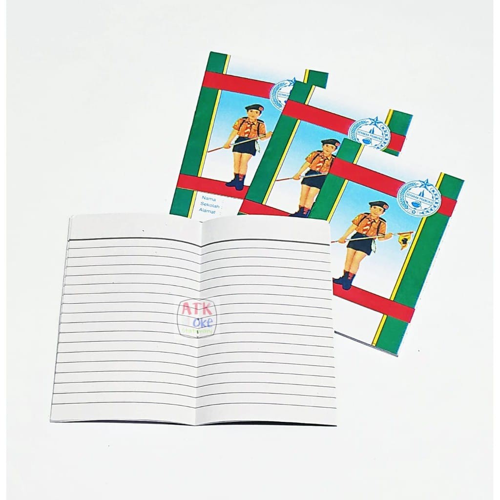 ( ECERAN ) Buku Pramuka Hijau Saku (Kecil)