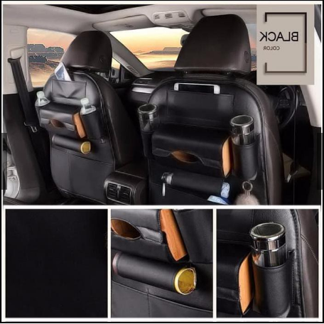 Car seat organizer Tas Mobil Multifungsi di pasang di belakang jok