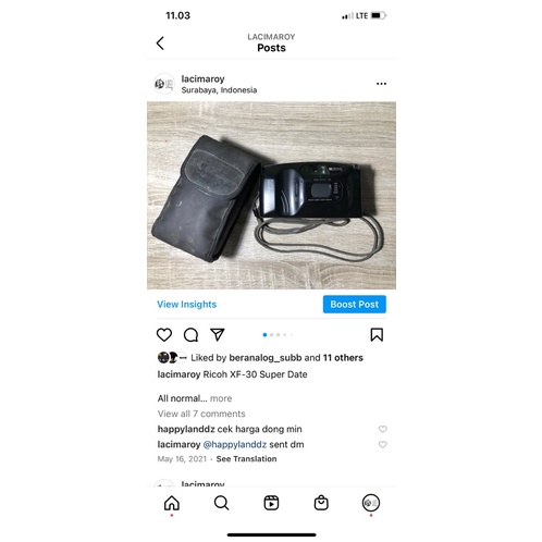 Ricoh XF-30 Super Date