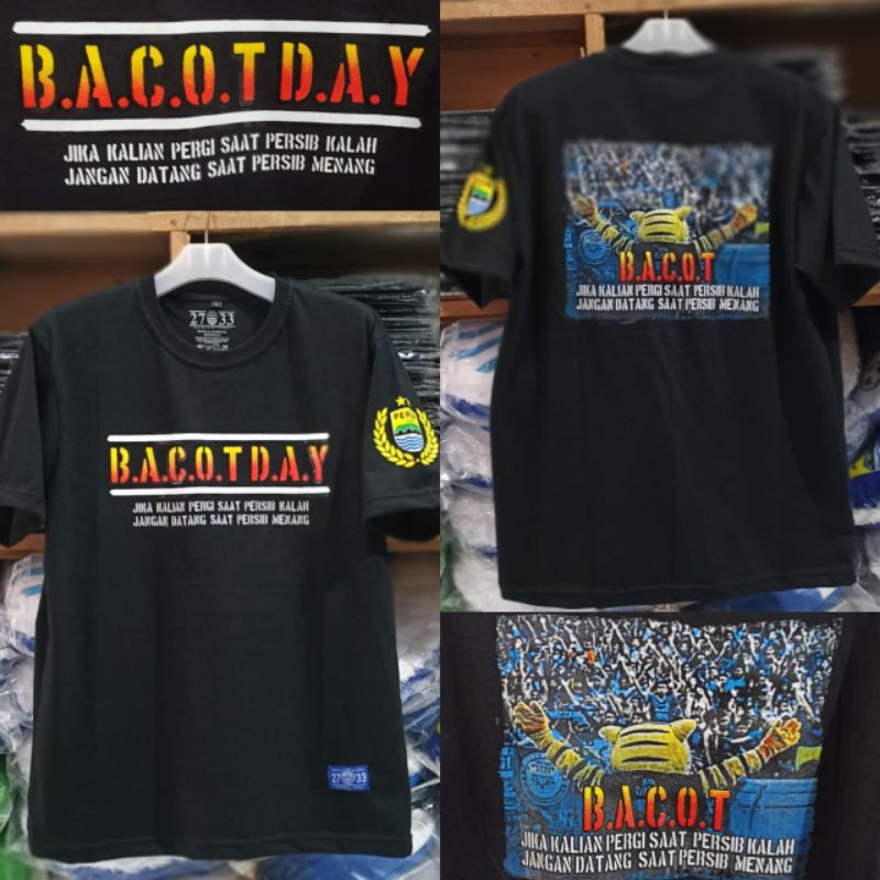 kaos persib hitam day