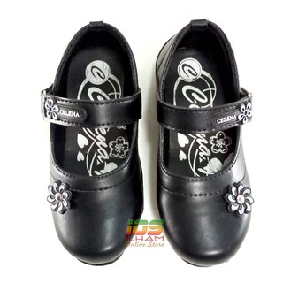 Celena CC01 Sepatu  Pantofel  Anak  Size  26 35  Hitam Shopee 