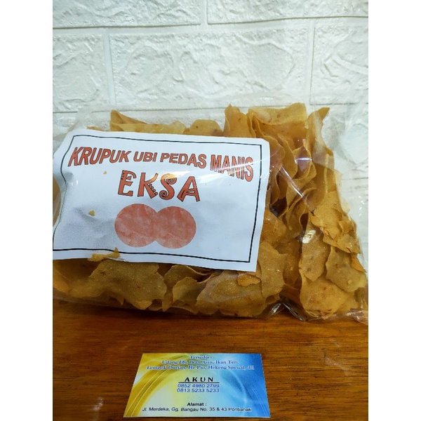 

Kerupuk ubi Eksa 500gr