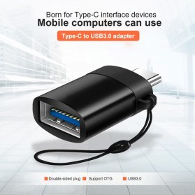 OTG Micro USB / USB Type C  ke USB Female / Micro usb to Type C Converter Konverter