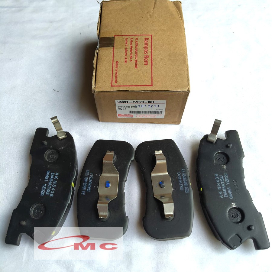 Brake Pad Kampas Rem Depan Agya Ayla Matic 04491-YZ020-001