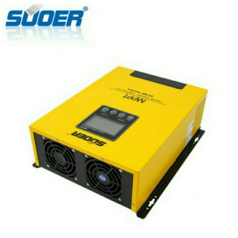 suoer Solar charger power controller 12v 24v 48v 100A solar MPPT - 100Amper original