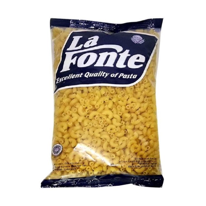 

PASTA-ANEKA- LA FONTE MACARONI 500 GRAM -ANEKA-PASTA.