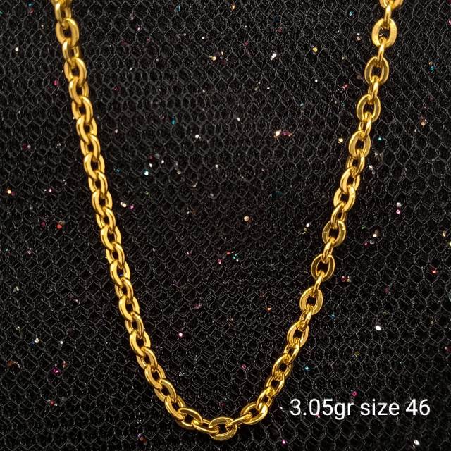 Kalung Emas 17 K - kuning 3.05gr Kadar 750 - 3065